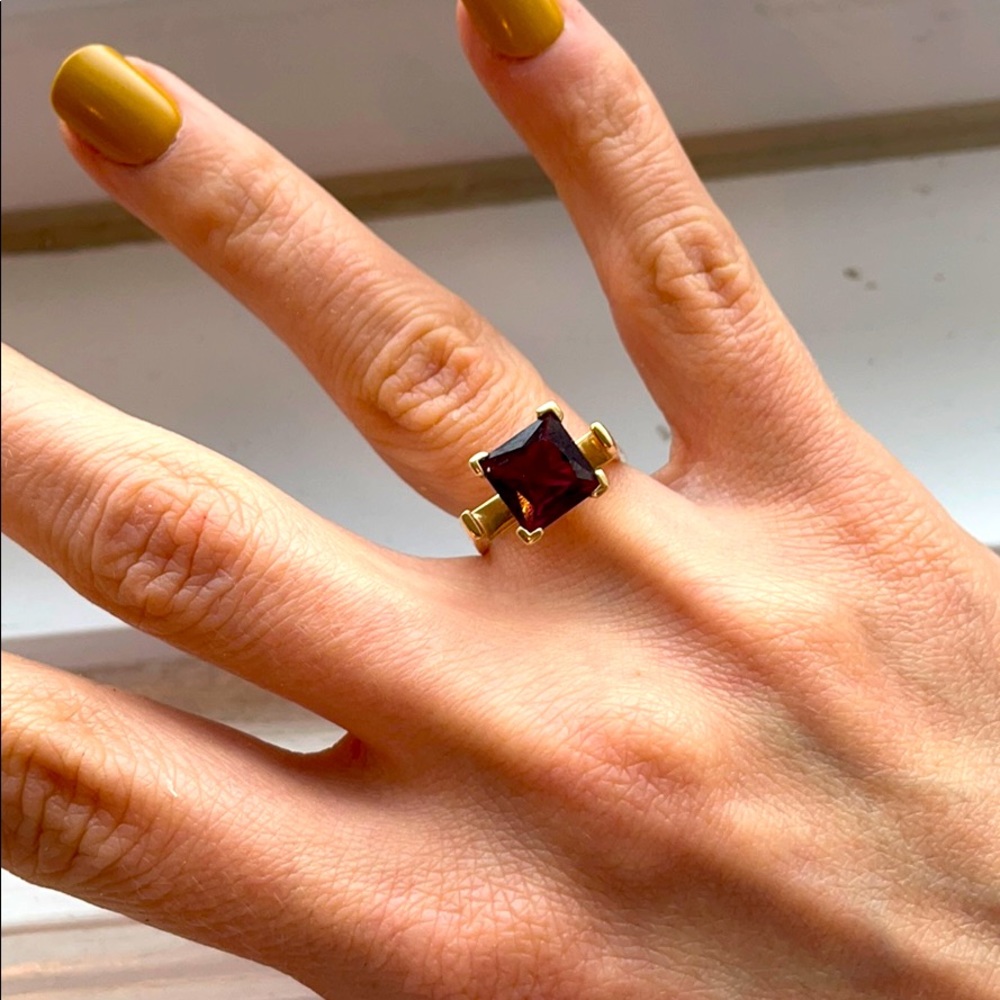 Gold costume ring